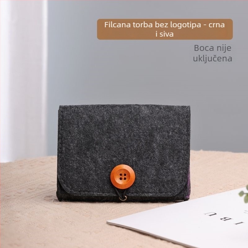 15 ml Doterra roller boca za eterična ulja, prijenosna filc kutija, kubični organizator za esencijalna ulja