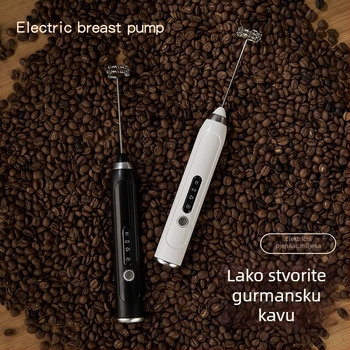 Bežični ručni šlager za kavu i mlijeko, uređaj za pjenu od mlijeka