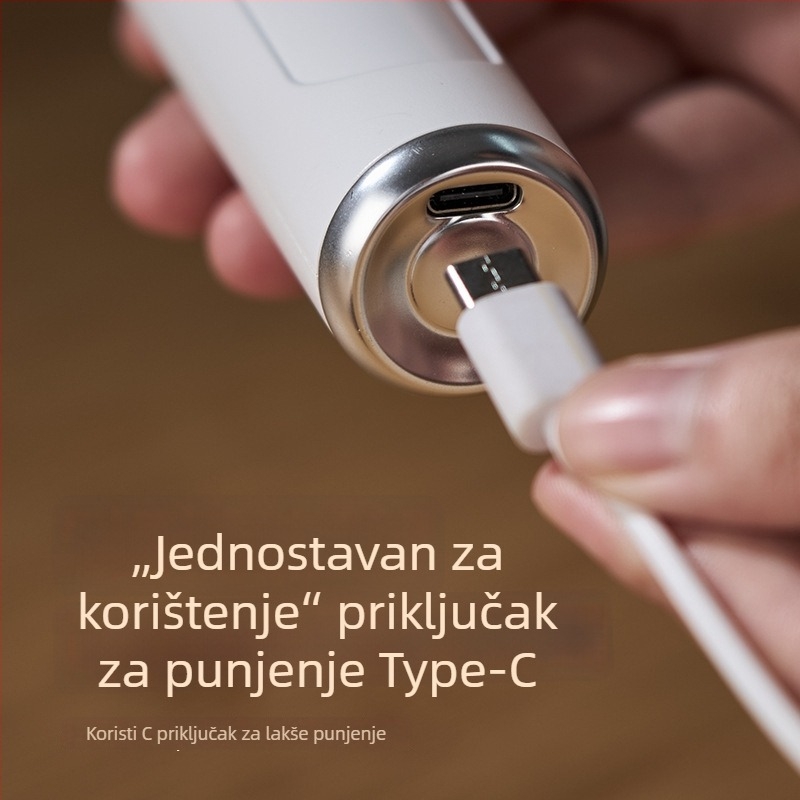 Bežični ručni šlager za kavu i mlijeko, uređaj za pjenu od mlijeka