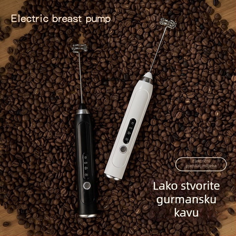 Bežični ručni šlager za kavu i mlijeko, uređaj za pjenu od mlijeka
