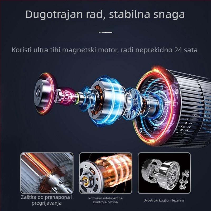 Automatski motorni navijač za satove s poklopom – kutija za pohranu satova