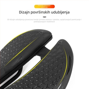 Brdsko biciklističko sjedalo s dutim unutarnjim dijelom, ultralako, kompatibilno s montažom stražnjeg svjetla