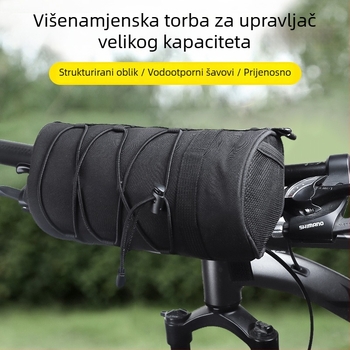 Vodootporna dvostruka torba za bicikl za prednju šinu i stražnji dio, za planinske bicikle, višenamjenska prijenosna pohrana