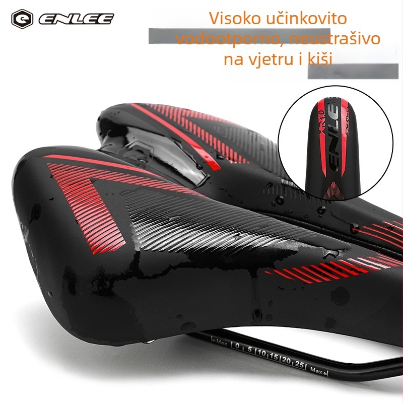 Ultra lagano sjedalo za bicikl s šupljom konstrukcijom od molibden čelika i kožnim premazom, za planinske i cestovne bicikle, udobno