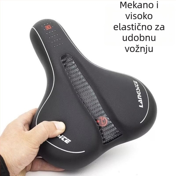 Sjedalo za planinski bicikl s šupljom konstrukcijom i spužvom – ublažavajući jastuk, za cestovne i MTB bicikle