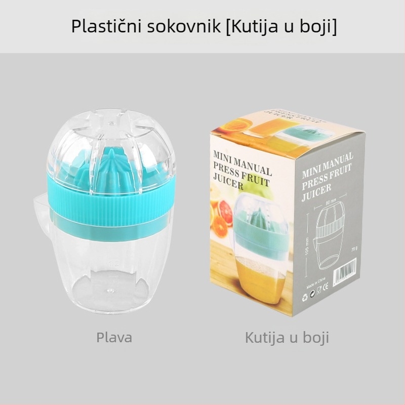 Ručni citrusni iscijeđivač – prenosni plastični cijeđivač za limun i naranču, kućna upotreba