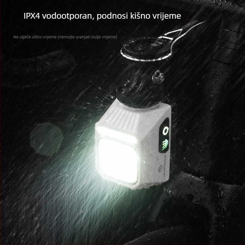 LED prednja svjetiljka za bicikl, donja montaža, za cestovne i planinske bicikle, podesiva daljinska i bliska snop svjetla, protiv zasljeplivanja