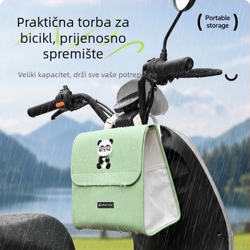 PU torba za bicikl s prednjim montiranjem, vodootporna prijenosna torbica za telefon