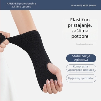 Ženski štitnik za zglob s zaštitom zgloba i podlaktice, topao, za odbojku i dječje sportove
