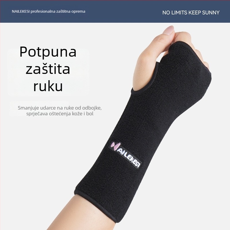Ženski štitnik za zglob s zaštitom zgloba i podlaktice, topao, za odbojku i dječje sportove