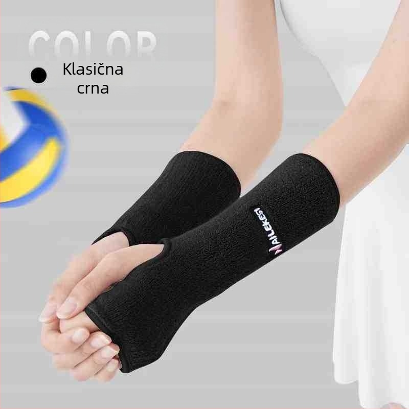Ženski štitnik za zglob s zaštitom zgloba i podlaktice, topao, za odbojku i dječje sportove