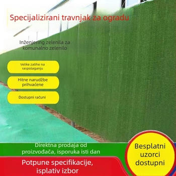Umjetna trava za ograđivanje gradilišta i vrtiće – sintetički travnati tepih