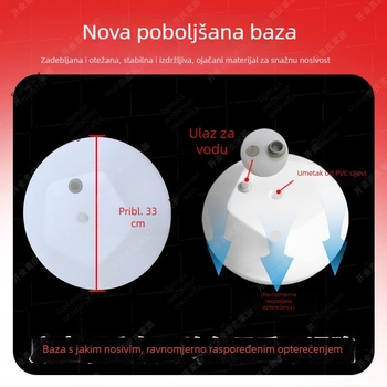 Brzo postavljiva luka s ojačanim okvirom za početak škole, maturu, kozmetički salon i dekoraciju balonima u trgovačkom centru