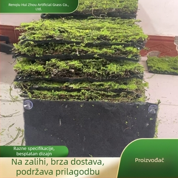 Umjetna trava za reptile i egzotične kućne ljubimce, dekoracije za terarij i kutiju za uzgoj, umjetne biljke s antibakterijskim učinkom