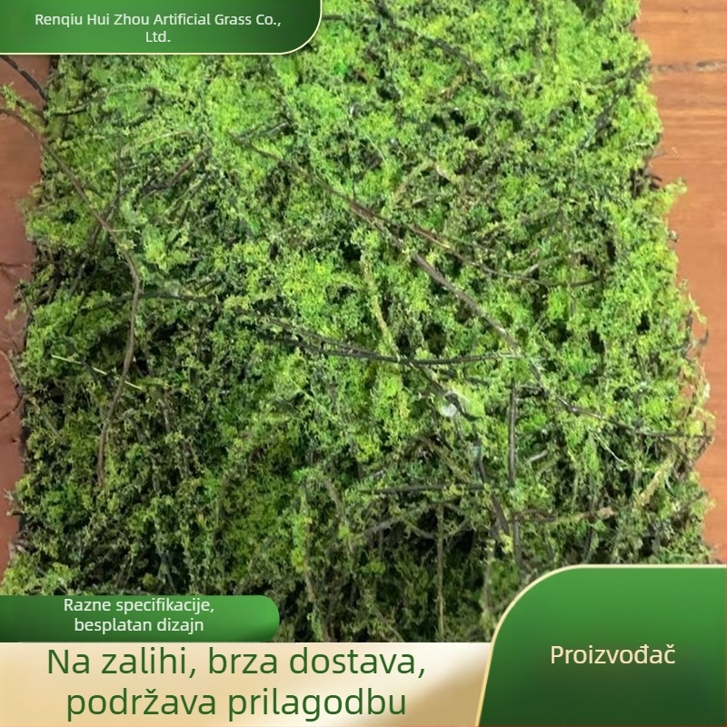 Umjetna trava za reptile i egzotične kućne ljubimce, dekoracije za terarij i kutiju za uzgoj, umjetne biljke s antibakterijskim učinkom