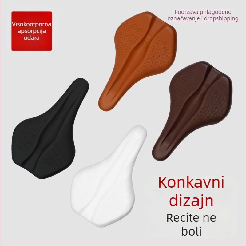 Sjedalo za planinski i cestovni bicikl s protukliznim konkavnim dizajnom i udobnom apsorpcijom udara