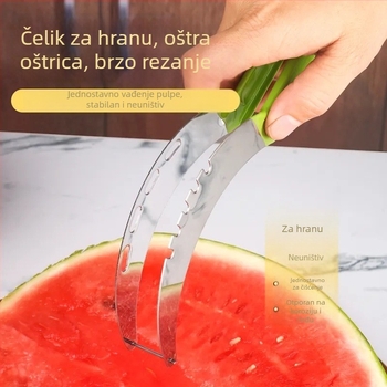 Rezač dinje od nehrđajućeg čelika — višenamjenski rezač za kriške