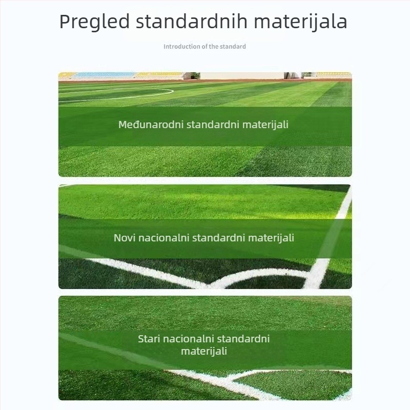 Nogometno igralište umjetna trava – simulirana trava, profesionalni umjetni travnjak za 5-a-side i 7-a-side, plastični travnjak za vrtić