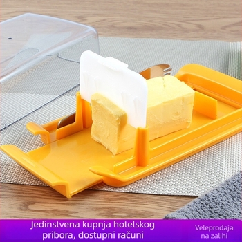 Kutija za skladištenje maslaca i sira s nožem za maslac za pečenje