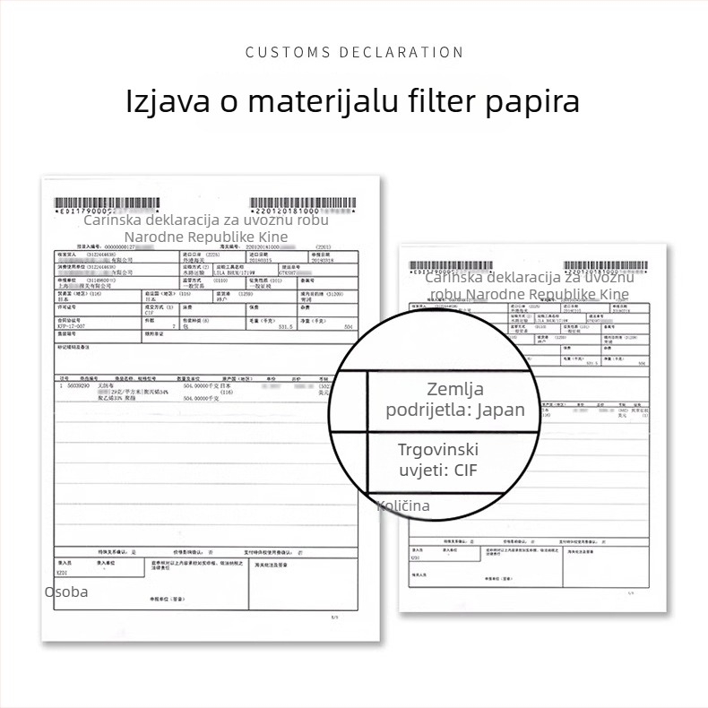 Zhanfei vrećica za filtriranje kave za hladno ekstrakciju – ultrafina papir, japanski materijal