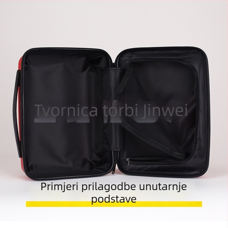 PP injekcijski oblikovana putna torbica, 13-inčni mini kovčeg, brendirana kutija, višenamjenski kozmetički neseser
