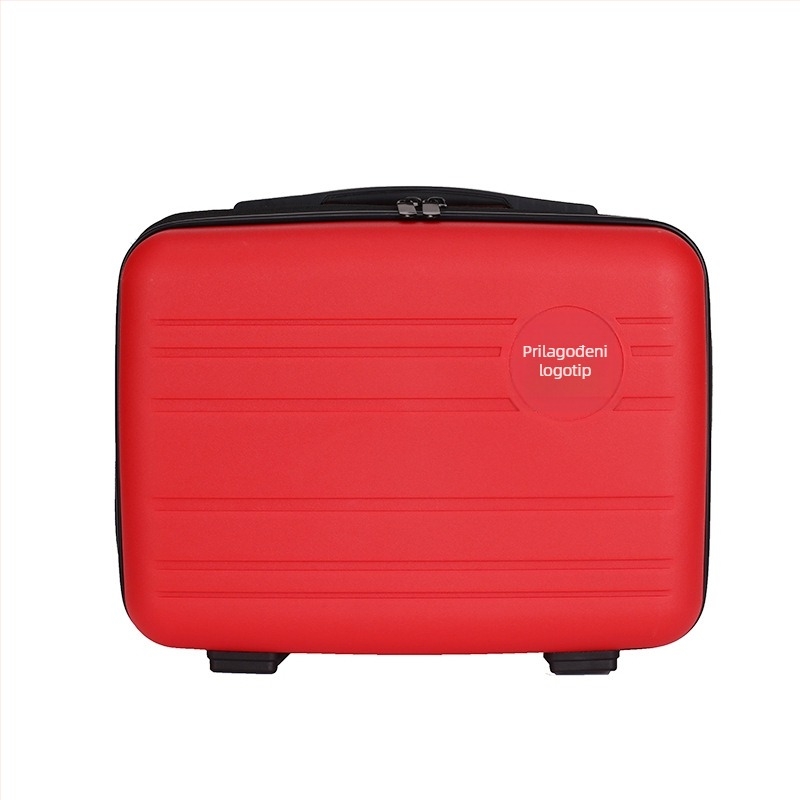 PP injekcijski oblikovana putna torbica, 13-inčni mini kovčeg, brendirana kutija, višenamjenski kozmetički neseser