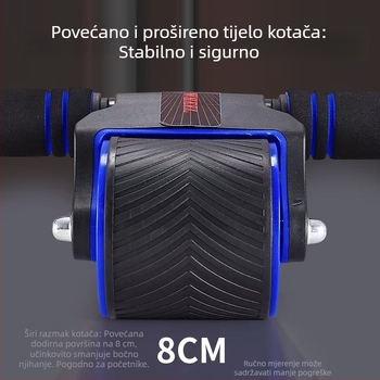 Novo kolut za trbušne mišiće – fitness oprema, automatsko vraćanje