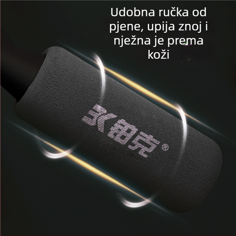 Švihadlo s ležajevima za odrasle – trening i fitness, unisex, model BK-8930