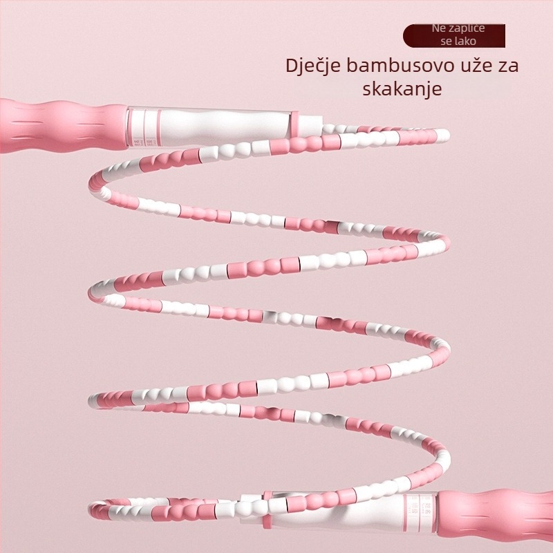 Dječje bambusovo švihadlo, prilagodljivo i personalizirano za početnike i tjelesni odgoj