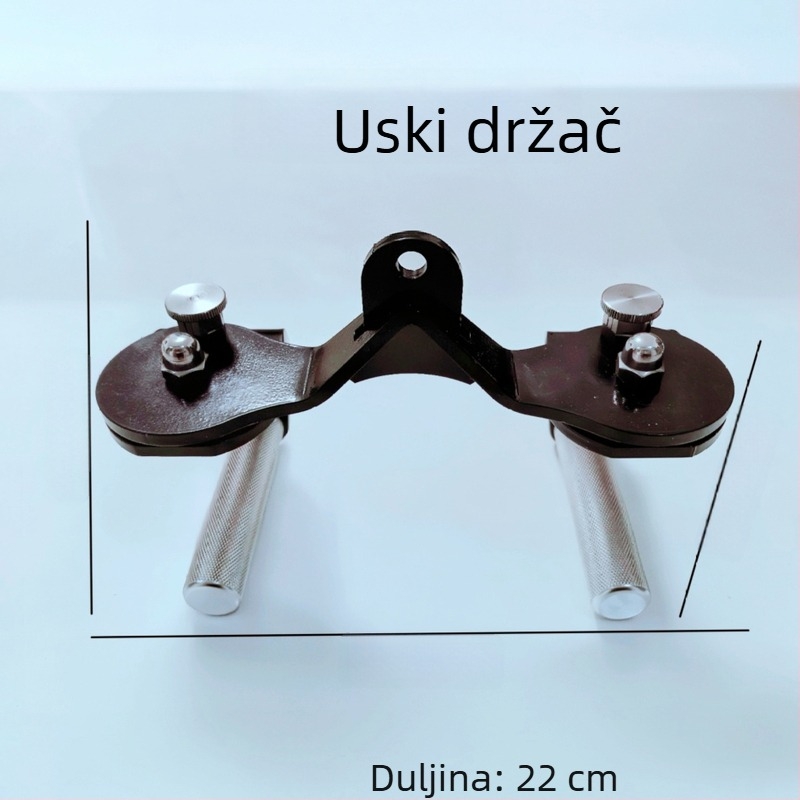 Tro-dijelni set ručki za fitness s prilagodljivim držanjem – ručke za vuču dolje i unatrag