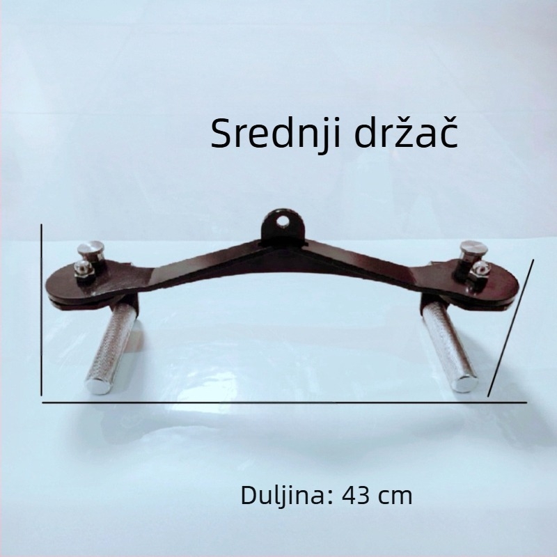 Tro-dijelni set ručki za fitness s prilagodljivim držanjem – ručke za vuču dolje i unatrag