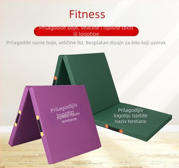 Dječja plesna podloga s protukliznom površinom, pjenasti madrac za trbušnjake i borilačke vještine, sklopiva gimnastička podloga