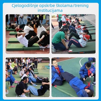 Gimnastička podloga za treninge, podloga za vježbe trbušnjaka i kućnu plesnu vježbu, pjenasta podloga