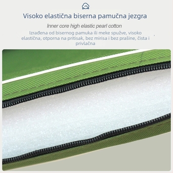 Gimnastička podloga za treninge, podloga za vježbe trbušnjaka i kućnu plesnu vježbu, pjenasta podloga