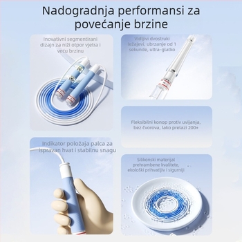 Švihadlo s dvostrukim ležajevima, podesivo, za učenike osnovne i srednje škole