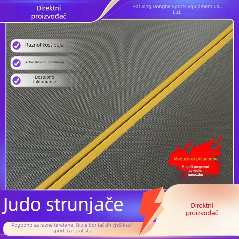 Podovi za borilačke vještine: judo, sanda, hrvanje, taekwondo, gimnastika, ples i joga
