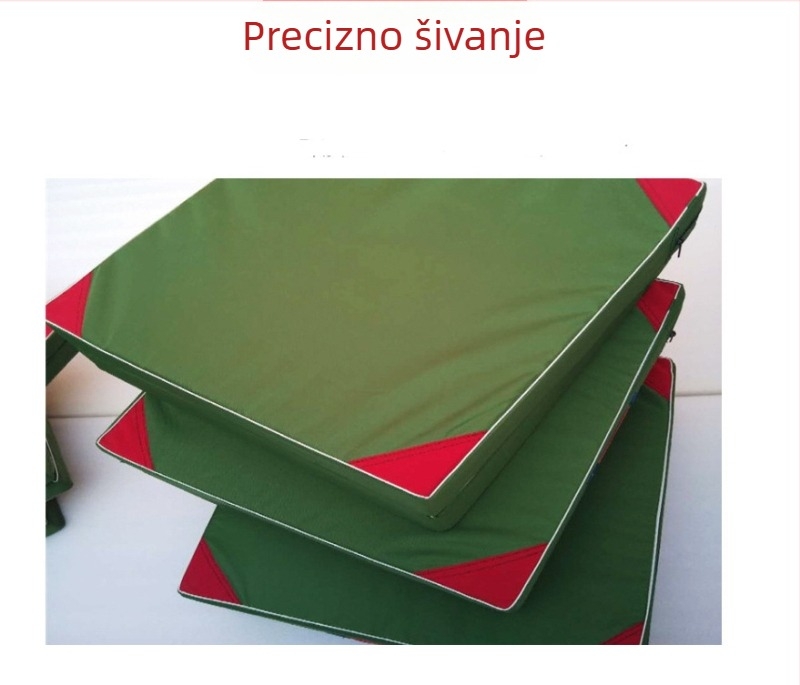 Silikonska sklopiva gimnastička podloga, podloga za ples, podloga za trbušnjake, trening salto, pjenasta podloga za sportski trening, joga podloga