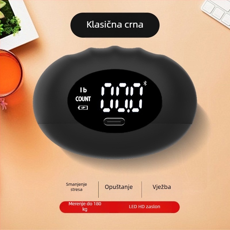 Rongda Silikonski držač za dlan – tester snage hvata s brojačem ponavljanja