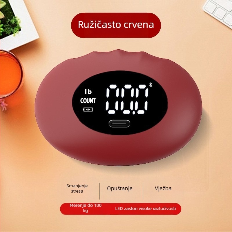 Rongda Silikonski držač za dlan – tester snage hvata s brojačem ponavljanja