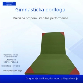 Trostruko slojevita podloga za trbušnjake, gimnastička podloga, pjenasta podloga za plesne vježbe i sportske treninge