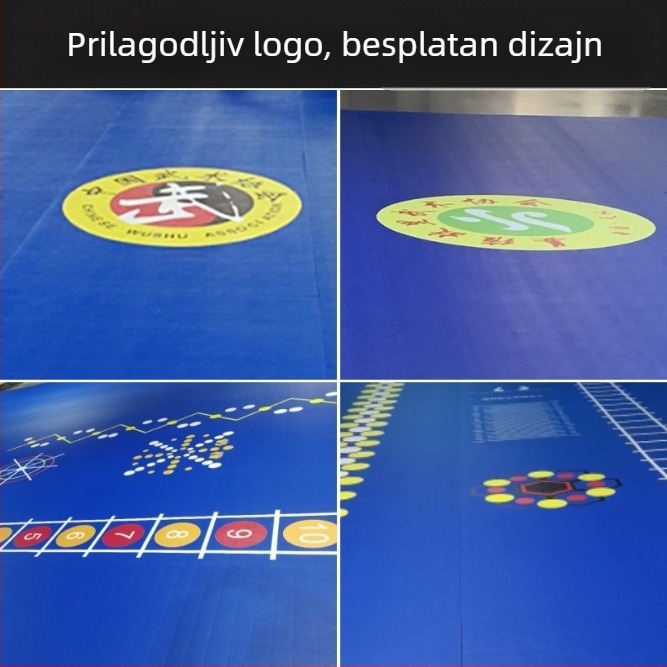 Prilagođene XPE rolne podloge za plesne studije i trening borilačkih vještina – apsorpcija udara za unutarnju boksačku dvoranu i Taekwondo