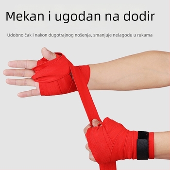 Mikro-elastične boksačke bandage, pamukaste Muay Thai trake za sparing i trening s vrećom