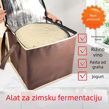 Višenamjenska kutija za fermentaciju s grijanjem i izolacijom za tijesto, rižino vino, jogurt i parene peciva