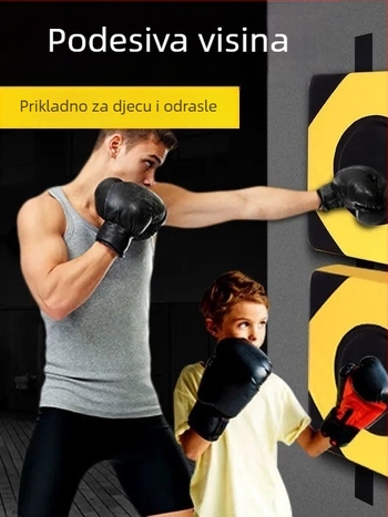 Zidni boksački cilj za kućnu upotrebu, boksačka vreća, cilj treninga, fitness oprema, izdržljiv za odrasle.