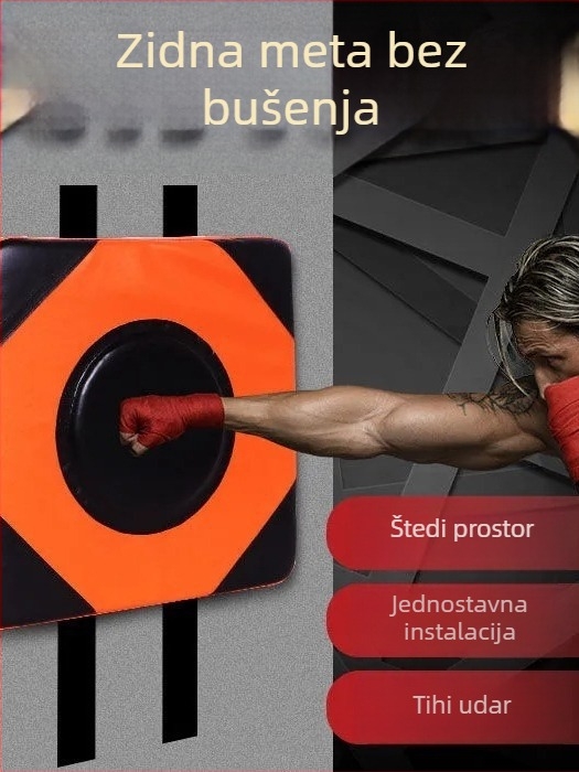 Zidni boksački cilj za kućnu upotrebu, boksačka vreća, cilj treninga, fitness oprema, izdržljiv za odrasle.