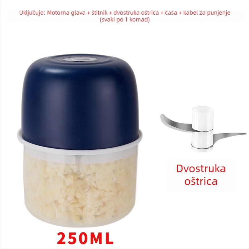 Kompaktni alat za pritiskanje češnjaka i pasiranje, ručni kućanski alat za pastu od češnjaka