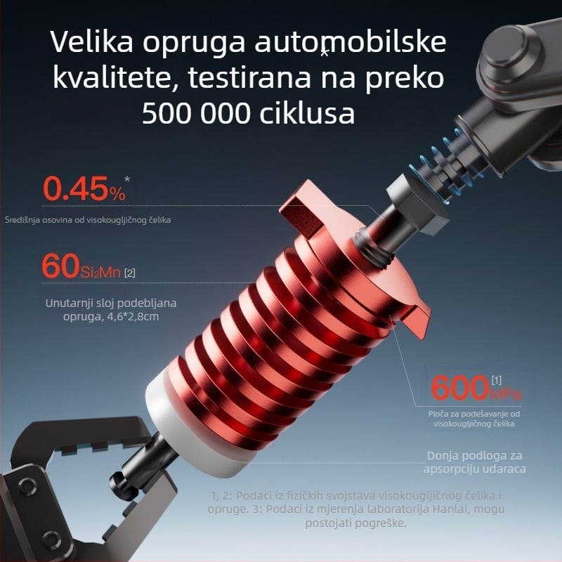 Podesivi trener snage hvatanja za ruku, fitness i rehabilitaciju