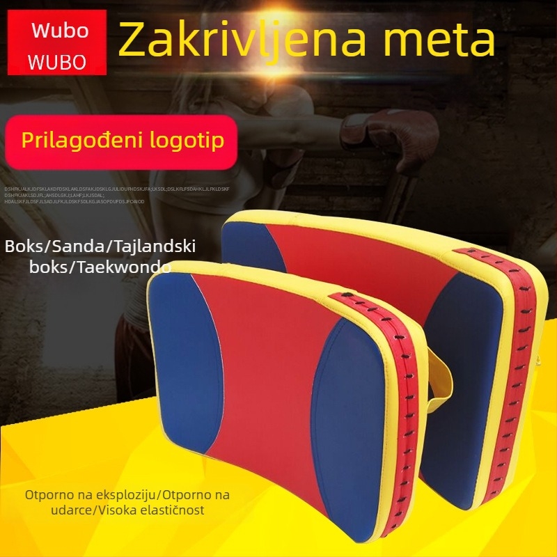 Taekwondo cilj s hvatanjem rukom, horizontalni luk, cilj za prsa – trening u dvorani, sanda i bočno kopanje