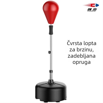 Boxing brzinska lopta s ciljem reakcije, oprema za trening, vertikalni slobodno stojeći vrećasti sandbag za kućnu upotrebu
