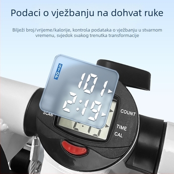 Tiši mini steper za kućnu upotrebu, unutarnje fitness vježbe, višenamjenski pedalni penjački stroj, fitness oprema
